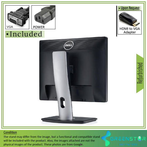 Remis à neuf - moniteur à écran plat DEL rétroéclairé ACL TN de P1913S 19 po de largeur Professional de Dell, 1280 x 1024, HD+