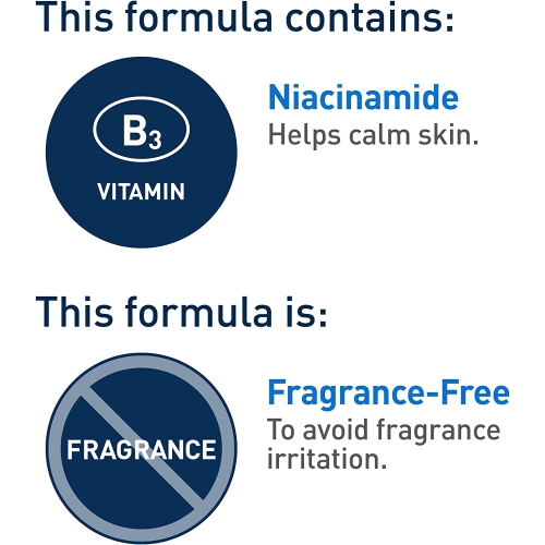 CeraVe FOAMING Face Cleanser, Gentle Face Wash with Hyaluronic Acid, Niacinamide, Ceramides.