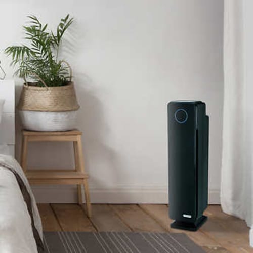 GermGuardian Elite 4-in-1 UV-C Tower Plus Air Purifier, 2-pack