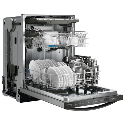 Frigidaire Gallery 24" 47dB Built-In Dishwasher with Stainless Tub & Third Rack (GDSH4715AF) - SS
