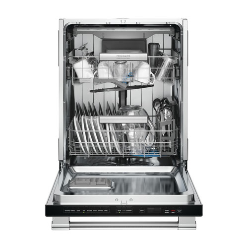 Frigidaire Pro 24" 47dB Built-In Dishwasher with Stainless Steel Tub & Third Rack (PDSH4816AF) - Stainless Steel