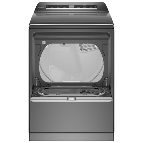 Whirlpool 7.4 Cu. Ft. Gas Steam Dryer (WGD8127LC) - Chrome Shadow
