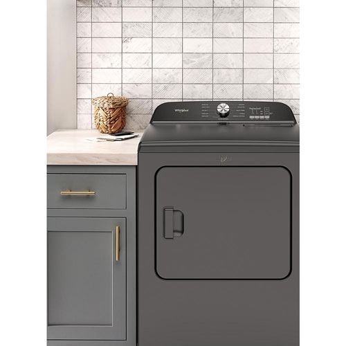 Whirlpool 7.0 Cu. Ft. Gas Dryer - Volcano Black