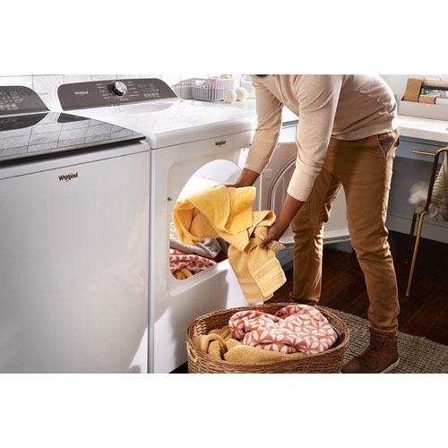 Sécheuse au gaz de 7,0 pi³ de Whirlpool - Blanc