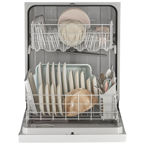 Lave-vaisselle encastrable 24 po 57dB de Whirlpool - Blanc