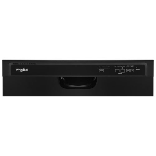Lave-vaisselle encastrable 24 po 57dB de Whirlpool - Noir
