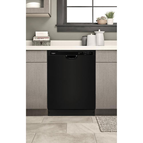Lave-vaisselle encastrable 24 po 57dB de Whirlpool - Noir