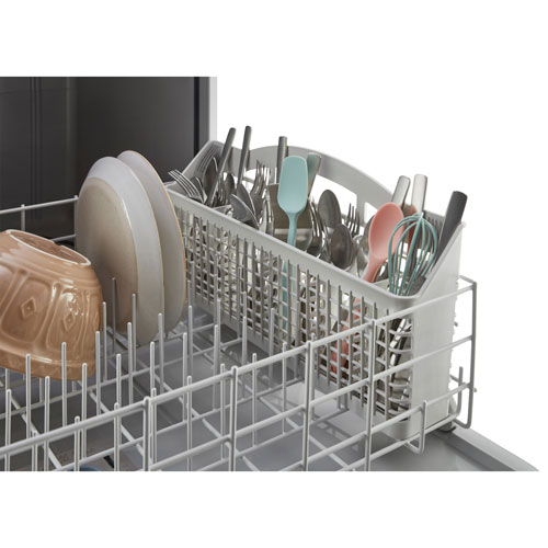 Lave-vaisselle encastrable 24 po 57dB de Whirlpool - Acier inoxydable