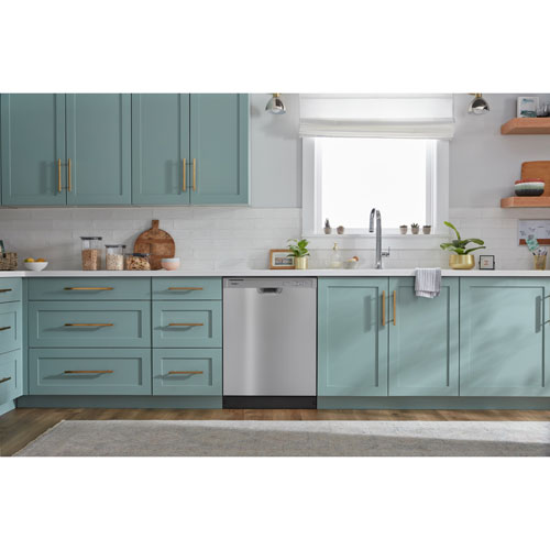 Lave-vaisselle encastrable 24 po 57dB de Whirlpool - Acier inoxydable