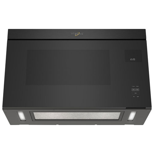 Whirlpool Over-The-Range Turntable-Free Flush-Mount Microwave - 1.1 Cu. Ft