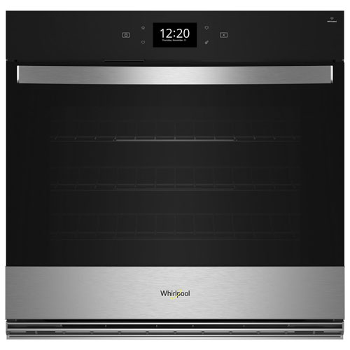 Whirlpool 27" 4.3 Cu. Ft. Self-Clean True Convection Electric Wall Oven - Stainless Steel