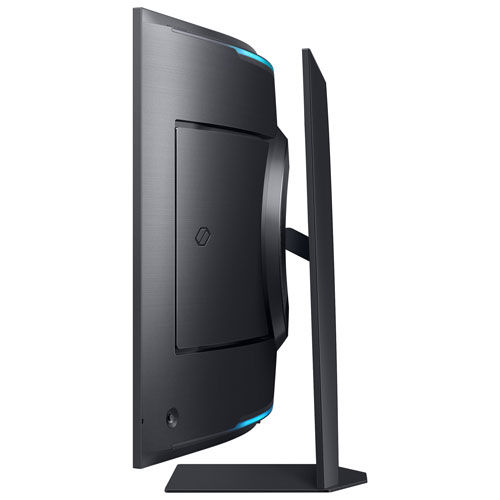 Moniteur de jeu FreeSync ACL incurvé VA UHD 4K 165 Hz de 55 po Odyssey Arc de Samsung avec temps de réponse de 1 ms gris à gris - Noir
