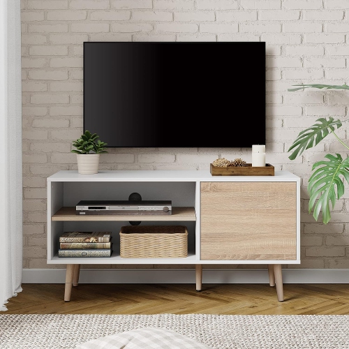 Wampat mid century modern store tv stand