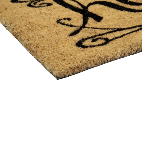 Natural Coir "Welcome To Our Home" Doormat 18" x 30"