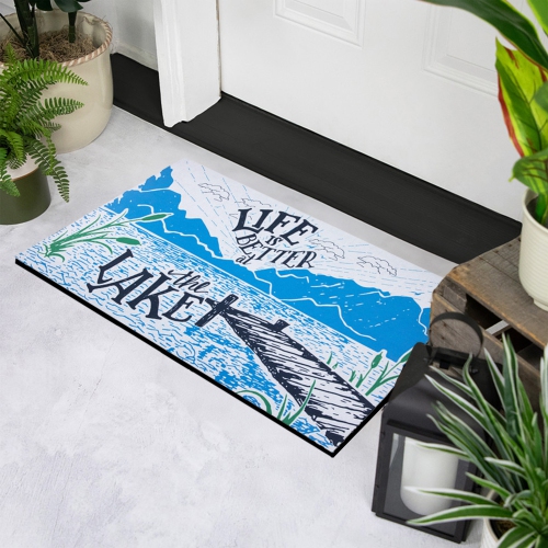 Life is Better at the Lake Doormat 18" x 30"