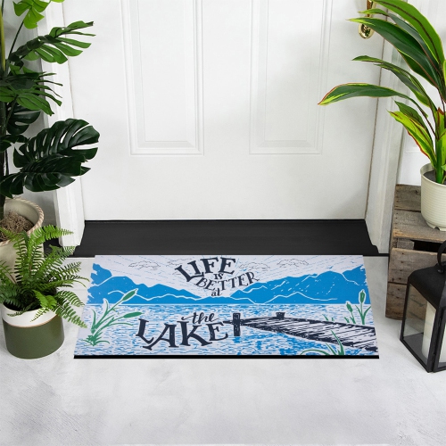 Life is Better at the Lake Doormat 18" x 30"