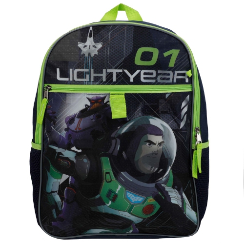 Buzz Lightyear Emperor Zurg 5 Piece Kids 16" Backpack Set