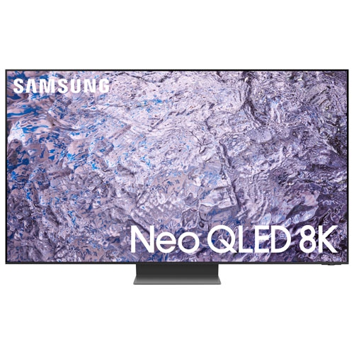 Open Box - Samsung 85" 8K UHD HDR Neo QLED Tizen Smart TV - 2023 - Titan Black *BC/AB/SK/MB DELIVERY ONLY*