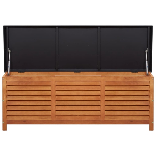 vidaXL Garden Storage Box 150x50x55 cm Solid Eucalyptus Wood