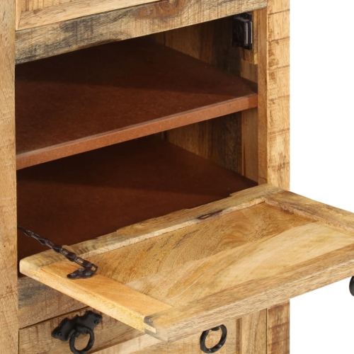 Mango wood shoe deals cabinet