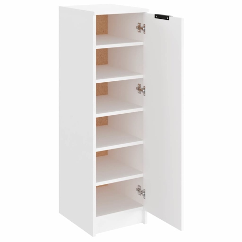 Meuble pour chaussures VIdaXL en bois d'ingénierie blanc 30 x 35 x 35 po de 100 cm