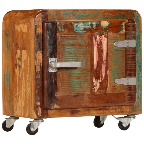 VIDAXL  Bedside Cabinet 50X30X50 Cm Solid Reclaimed Wood