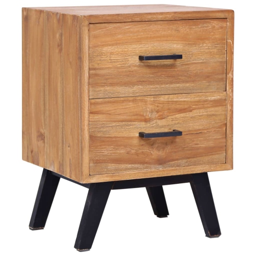 VIDAXL  Bedside Cabinet 40X35X55 Cm Solid Teak