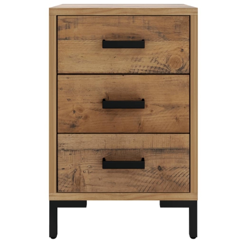 vidaXL Bedside Cabinets 2 pcs 40x30x55 cm Solid Wood Pine