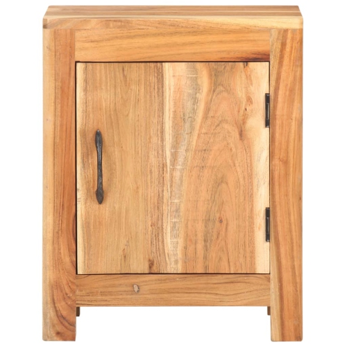Armoire de chevet vidaXL 40 x 30 x 30 x 50 cm en bois d'acacia massif