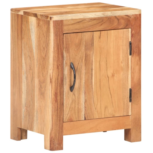 Armoire de chevet vidaXL 40 x 30 x 30 x 50 cm en bois d'acacia massif