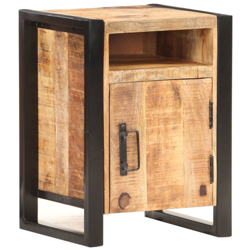 VIDAXL  Bedside Cabinet 40X35X55 Cm Solid Wood In Mango