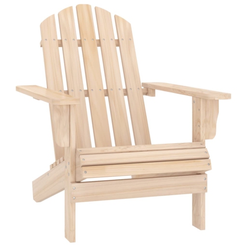 VIDAXL  Garden Adirondack Chair Solid Fir Wood