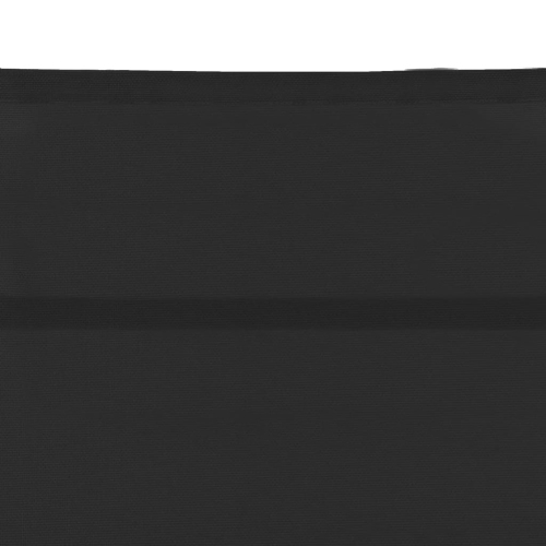 vidaXL Sun Lounger Textilene and Aluminium Black