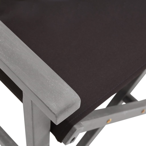 vidaXL Director's Chairs 2 pcs Solid Acacia Wood