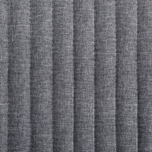 vidaXL Dining Chairs 6 pcs Dark Grey Fabric