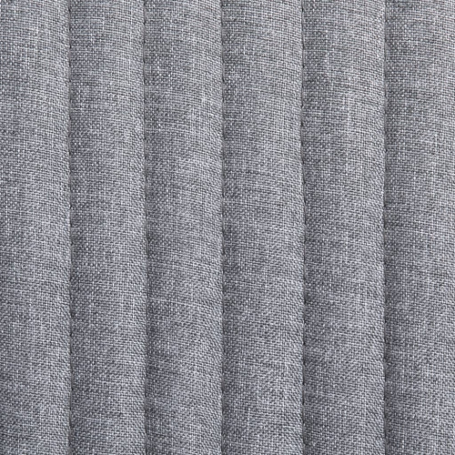 vidaXL Dining Chairs 6 pcs Light Grey Fabric