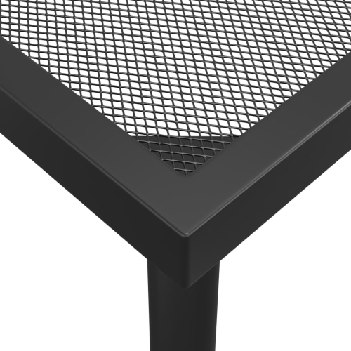 vidaXL Garden Table Anthracite 200x100x72 cm Steel Mesh
