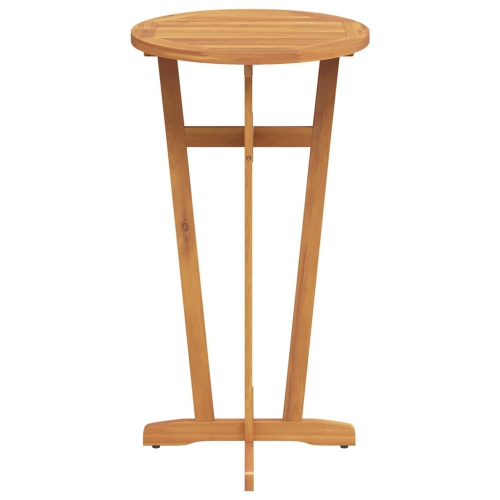 vidaXL Garden Bar Table Ø60x105 cm Solid Wood Acacia