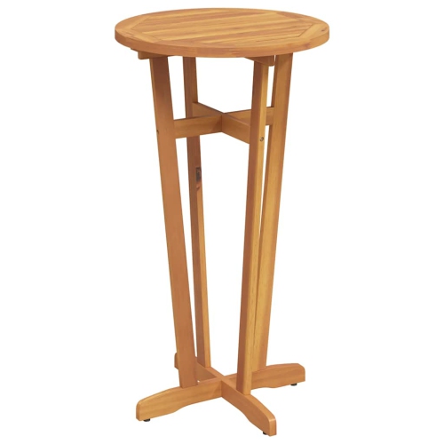 vidaXL Garden Bar Table Ø60x105 cm Solid Wood Acacia