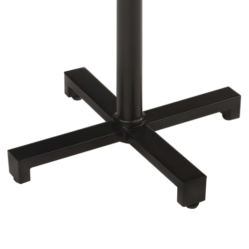 vidaXL Bistro Table Square 19.7"x19.7"x29.5 Solid Reclaimed Wood