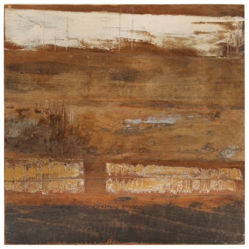 vidaXL Bistro Table Square 23.6"x23.6"x43.3" Solid Reclaimed Wood