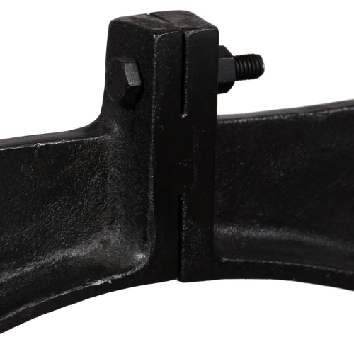 vidaXL Dining Table Legs 2 pcs O-Frame Cast Iron