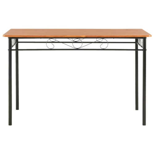 vidaXL Dining Table Brown 47.2"x27.6"x29.5" MDF