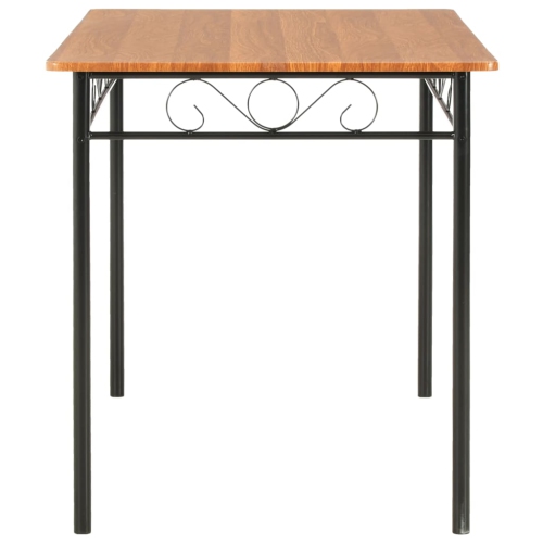 vidaXL Dining Table Brown 47.2"x27.6"x29.5" MDF