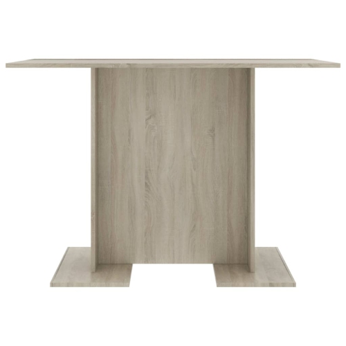 vidaXL Dining Table Sonoma Oak 43.3"x23.6"x29.5" Chipboard