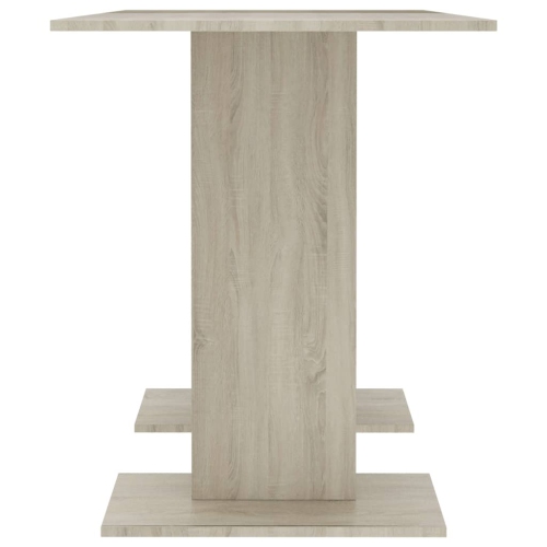 vidaXL Dining Table Sonoma Oak 43.3"x23.6"x29.5" Chipboard