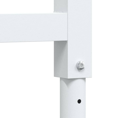 Lunettes de travail à cadre réglable vidaXL 2 pièces en métal 55x(69-95,5) cm gris