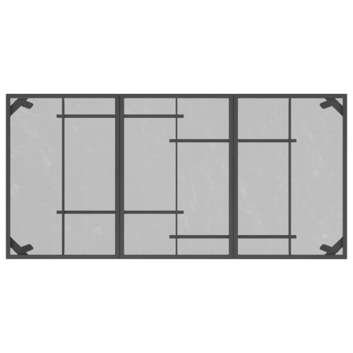 vidaXL Garden Table Anthracite 165x80x72 cm Steel Mesh