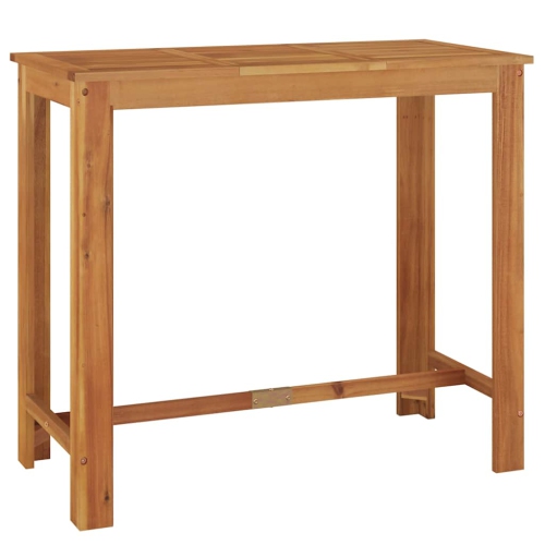 vidaXL Garden Bar Table 120x60x105 cm Solid Wood Acacia