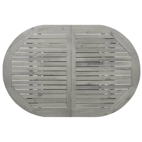 vidaXL Garden Dining Tablex80x75 cm Solid Acacia Wood